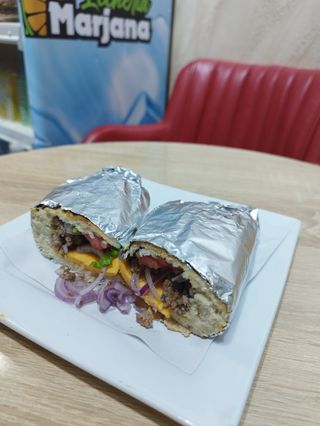 Panini viande hachée