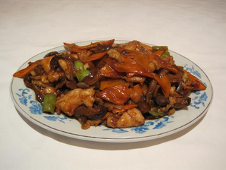 158. Пиле с ароматни гъби