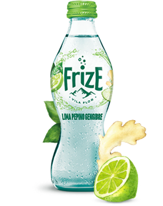 Frize Pepino, Lima e Gengibre