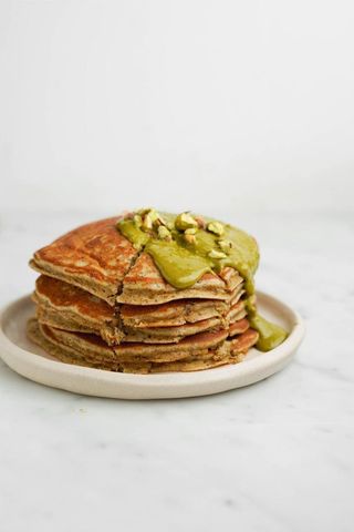 Pancake crème de pistache