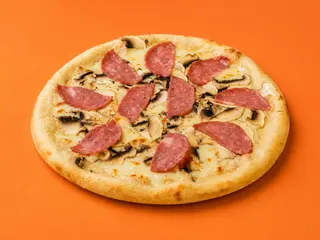 Сливочная ветчина и грибы