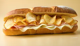 Panino con patatine
