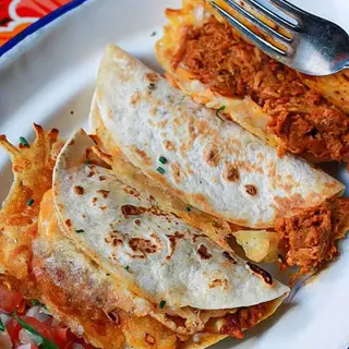 Quesadillas Cochinita Pibil.