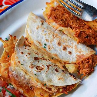 Quesadillas Cochinita Pibil.