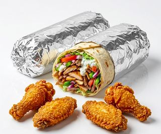 2 Dürüms Completos Y 4 Alitas