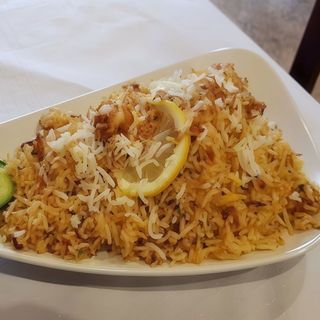 Cordero biryani