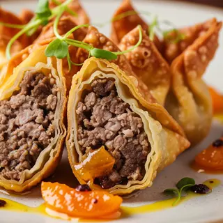 Wonton agnello e maiale