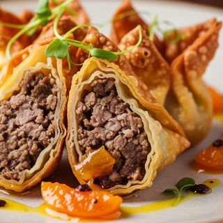 Wonton agnello e maiale