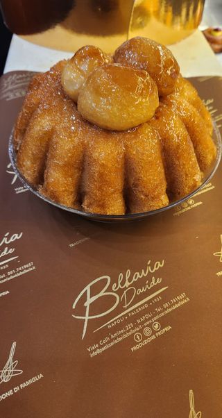Torta babà grande