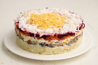 Салат "Сельдь под шубой"