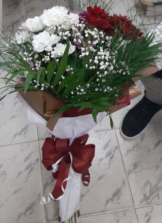 Букет Три Хризантеми