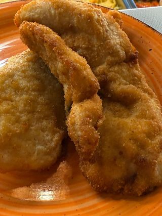 Petto di pollo fritto