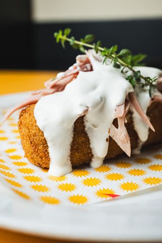 Crocche mortazza e limone