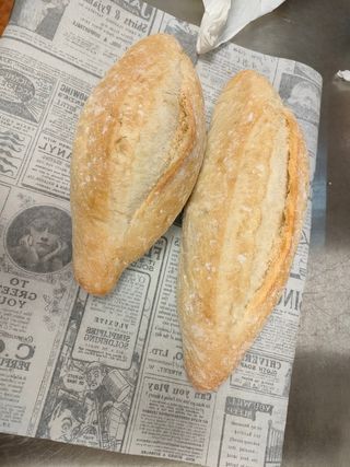 Pan tamaño bocadillo 
