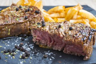 164. Manzo alla piastra con patate