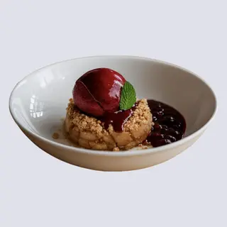 Crumble de manzana