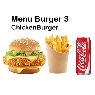 Menú Zinger Burger