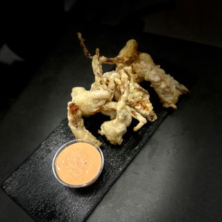Soft crab tempura