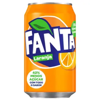 Fanta Laranja Lata 330ML