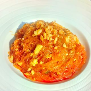 99. Spaghetti soia con pollo