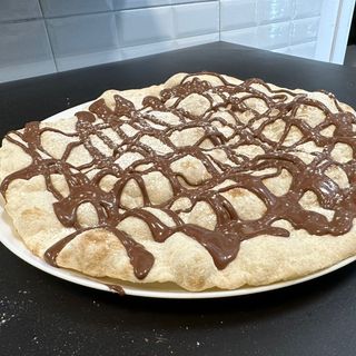 Focaccia a Nutella e pistacchio 
