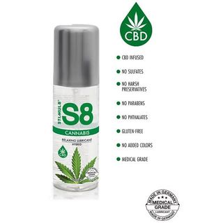 S8 Hybrid Cannabis Lube 125ml
