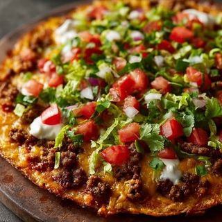Bbq Mexican Beef Pizza