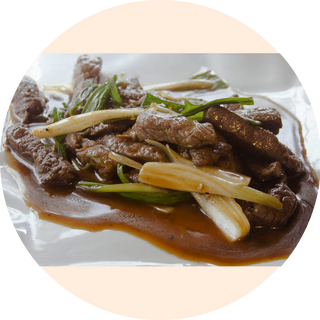 Teppanyaki De Lomo Al Estilo Japonés