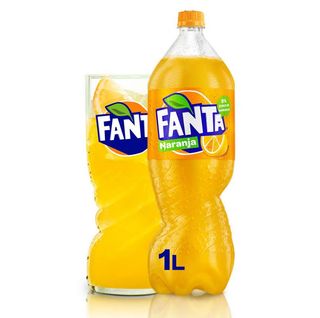 Fanta Naranja botella 1L.