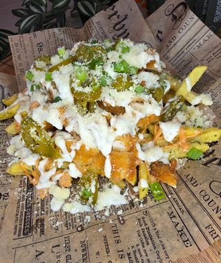 Schnitzel Loaded Fries