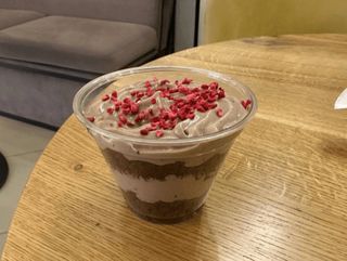 Трайфл шоколад — малина