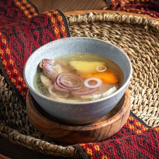 Жылқы етынен сорпа