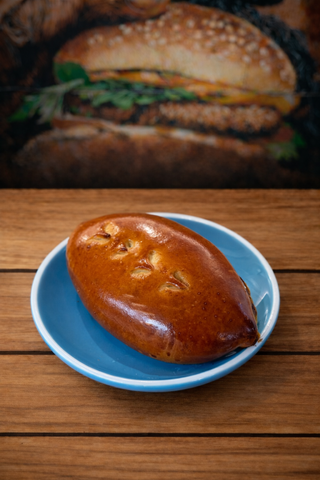 Пиріжок з куркою та грибами