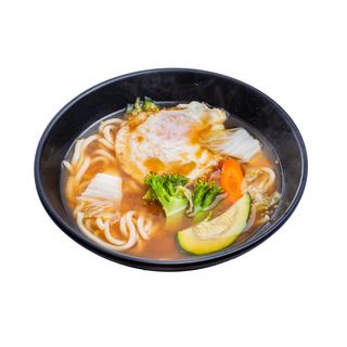 27. Sopa Udon con verduras 