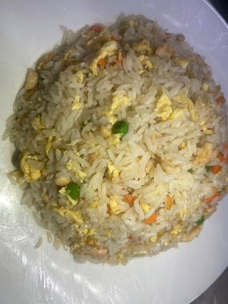 Arroz Frito Con Pollo