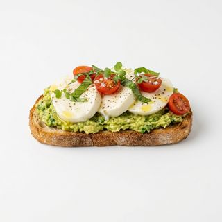 Smashed Avocado & Mozza Tartine