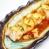 Hagkao de langostinos, picadillo de gamba al ajillo (5 uds.) 