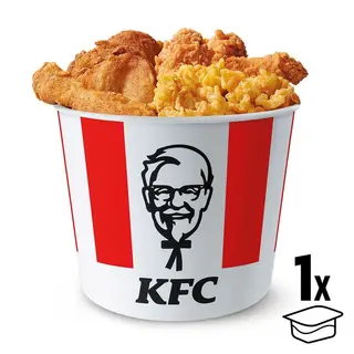 Bucket 3 COB, 3 Tender Crispy, 6 Hot Wings