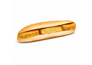Tortiburger amb pa de barra