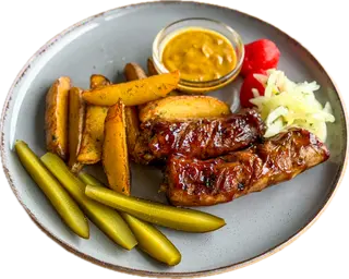Ковбаски зі свинини з картоплею (430/50г)