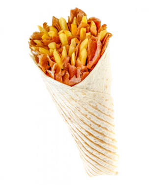 Kebab zapiekany amerykański dużo