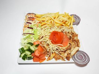 19. Extra talerz kebab mały