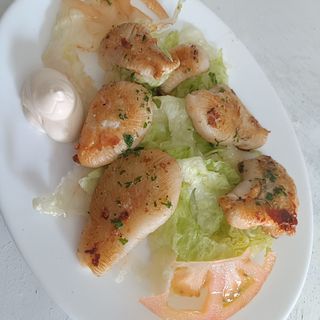 Huevo de choco a la plancha 