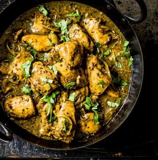 Boneless Chicken in pepper sauce curry