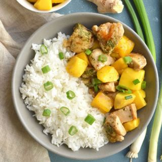 Mango Chicken And Rice