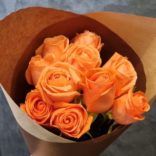 Little bouquet rose orange