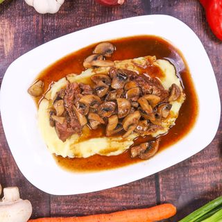 Крехко телешко с гъби (430г)