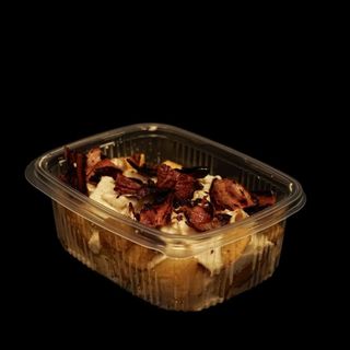 Patatas bacon y roque