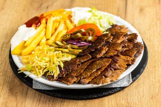 Shaorma farfurie vita-curcan + doza pepsi