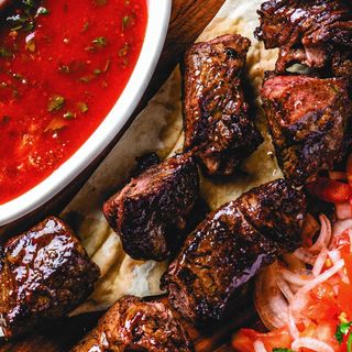 Шашлык из конины